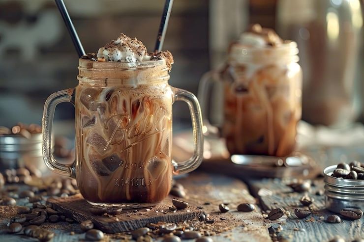 Café gelado com doce de leite: a perfeita mistura do doce e do amargo