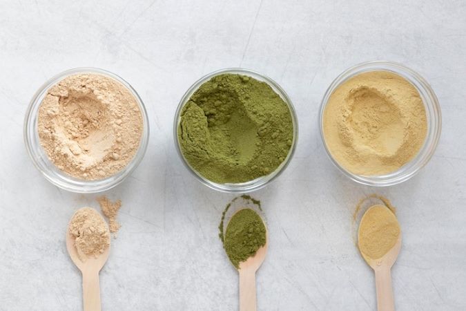 Suplementos de Proteína Vegana em Pó