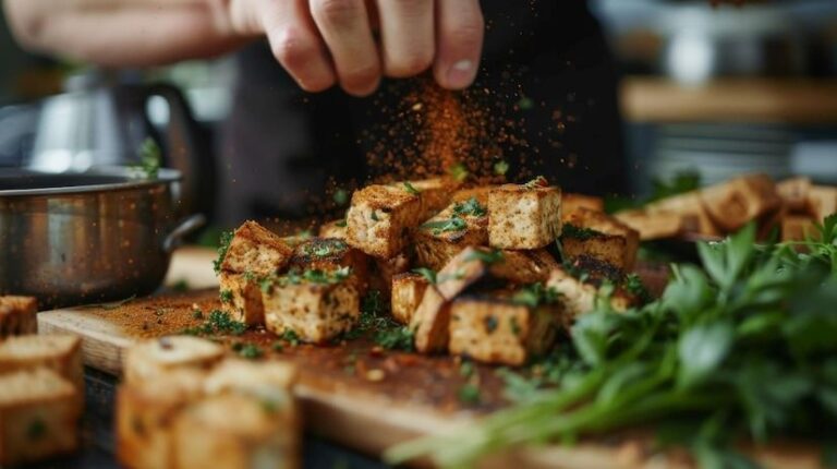 é possível transformar o tofu em um prato delicioso e cheio de sabor.