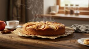 Bolo de Maçã com Canela: Um bolo caseiro que vai perfumar a sua casa e trazer conforto para o seu paladar. Saiba mais em nosso site
