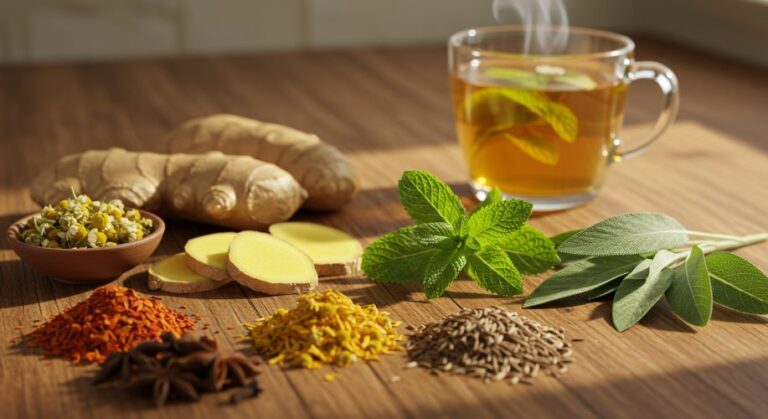 Especiarias e Ervas que podem transformar a forma como seu corpo processa os alimentos, trazendo alívio e bem-estar