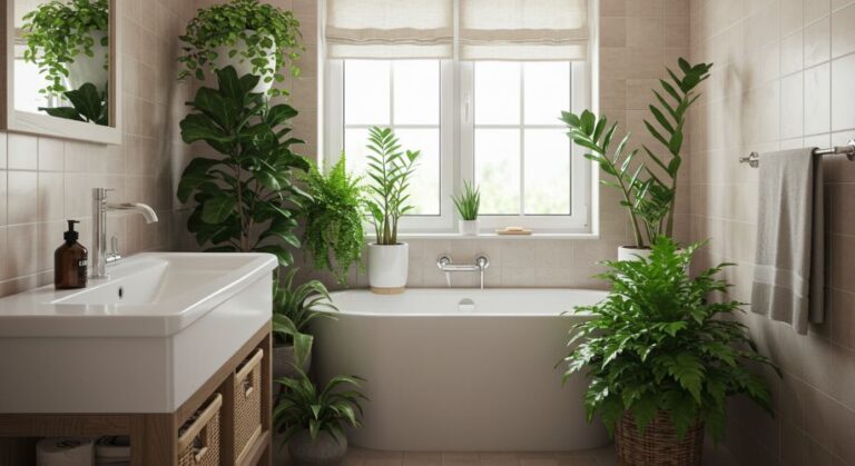 Plantas para Banheiro Pequeno: Beleza e Praticidade no seu Espaço. Quer decorar seu banheiro pequeno com plantas, mas não sabe quais escolher