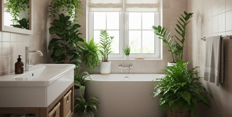 Plantas para Banheiro Pequeno: Beleza e Praticidade no seu Espaço. Quer decorar seu banheiro pequeno com plantas, mas não sabe quais escolher