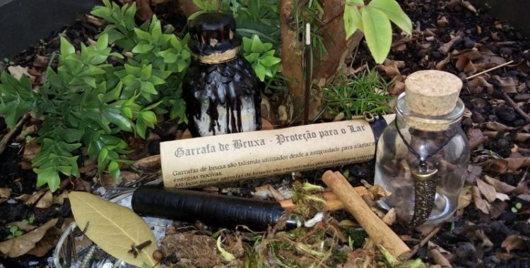 garrafa de bruxa